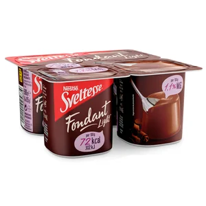 SVELTESSE Fondant de chocolate de SVELTESSE Light de Nestlé 4 x 125 g.
