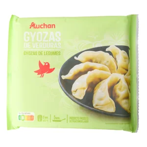 AUCHAN Gyozas de verduras 250 g Producto Alcampo.
