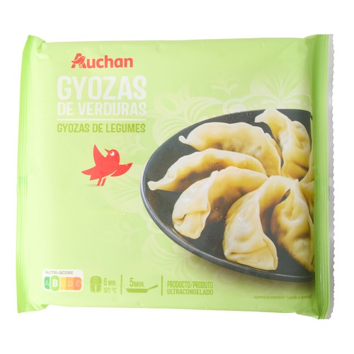 AUCHAN Gyozas de verduras 250 g Producto Alcampo.