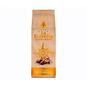 LA ESTRELLA Café en grano tueste natural 500 g.