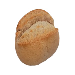 Panecillo con harina de centeno 70% 65 g.