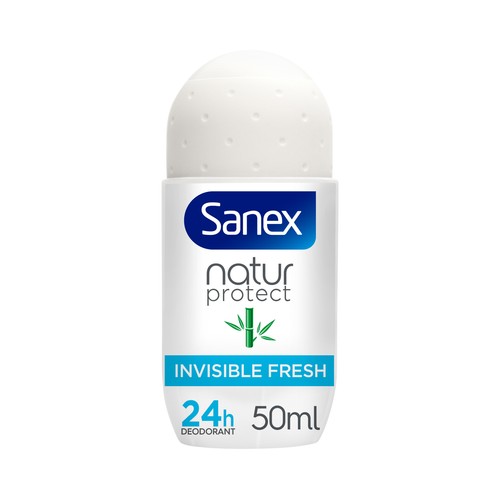SANEX Desodorante roll on para mujer con extacto natural de bambú SANEX Natur protect 50 ml.