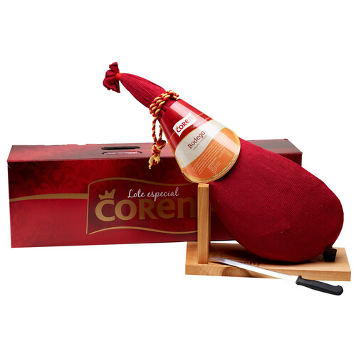 Lote de jamón de bodega COREN pieza de 6.5 kilos (peso aproximado)