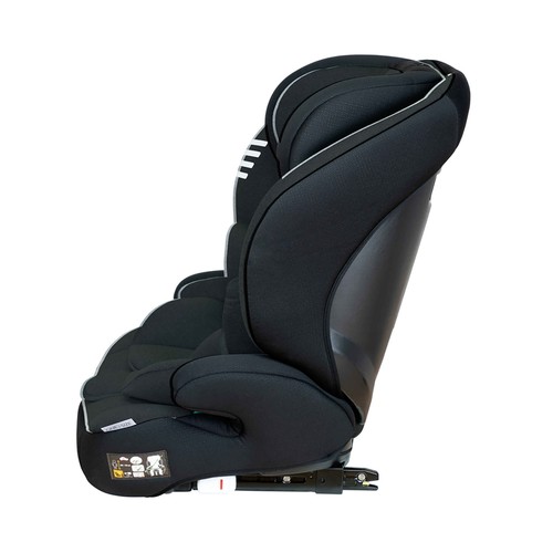 Silla auto PLAY Scout I Size (40 a 150 cm), altura ajustable, respaldo reclinable en 4 posiciones, arnés de seguridad 5 puntos, color negro