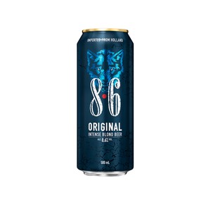 Imagen de 8.6 Cerveza Original Intense Blond lata 50 cl.