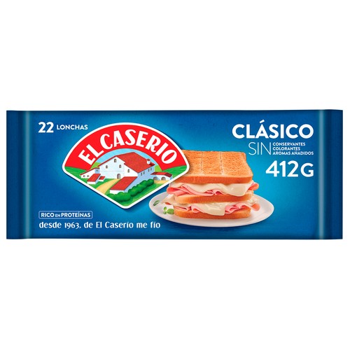 EL CASERÍO Clásico Queso en lonchas 22 uds.