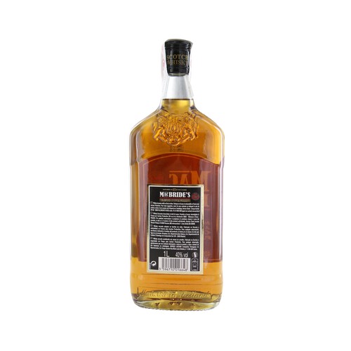 MACBRIDE'S Whisky blended escocés MACBRIDE'S botella de 1 litro