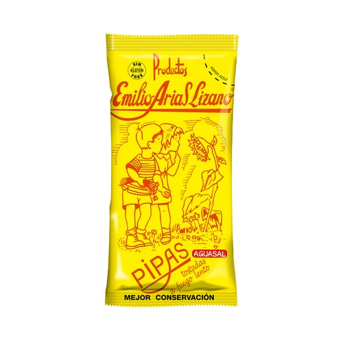 ARIAS Pipas aguasal tostadas ARIAS 150 g.