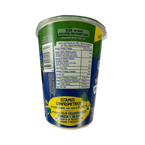 SOJASUN Especialidad de soja natural estilo griego 100% vegetal 400 gr.