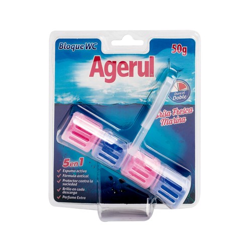 AGERUL Pastilla WC sólida Brisa Marina Fresca AGERUL 50 g.