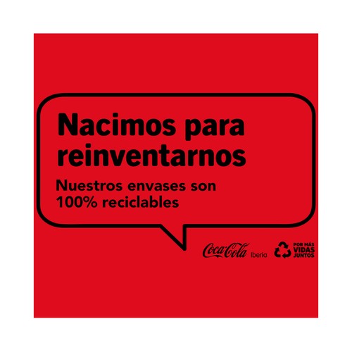 COCA COLA Zero azúcar Refresco de cola botella 1.25 l.