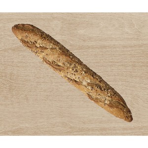 Imagen de Barra de pan con multicereales con masa madre de Fabricación Propia 200g.