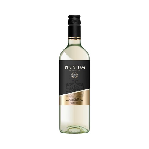 Vino blanco con denominación de origen Valencia PLUVIUM Premium selección botella de 75 cl.