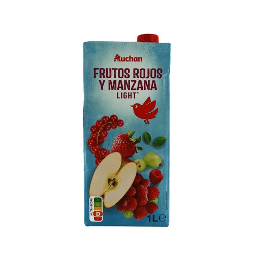 Néctar de frutos rojos y manzana light PRODUCTO ALCAMPO 1 l.
