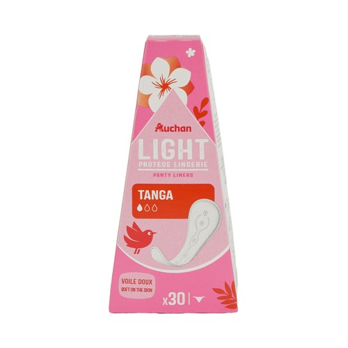PRODUCTO ALCAMPO Salvaslips finos para tanga de hilo o normal 30 uds.
