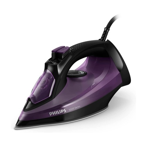 Plancha de vapor PHILIPS  DST5040/80, suela SteamGlide Plus, potencia 2600W.