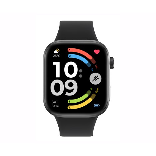XIAOMI Redmi Watch 6 Obsidian black BHR08CIGL, Smartwatch 5,26cm (2,07"), llamadas Bluetooth, autonomía hasta 24 días