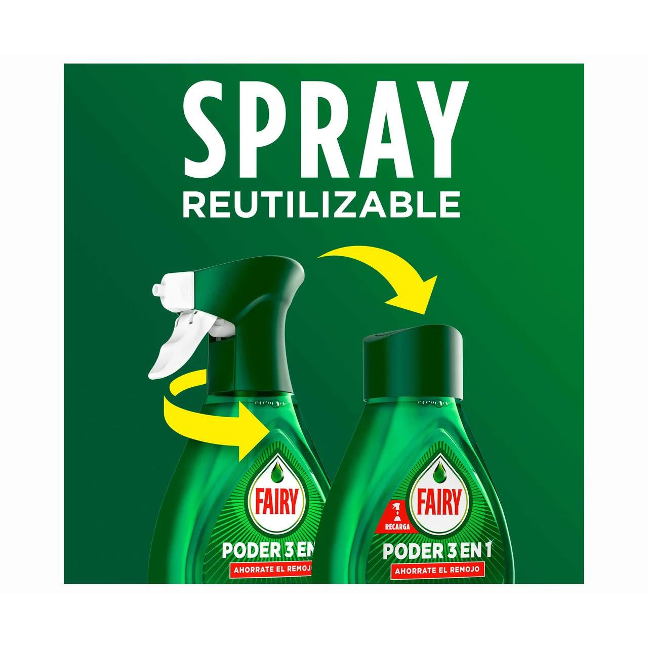 Spray prelavado limón 2 x 500 ml.