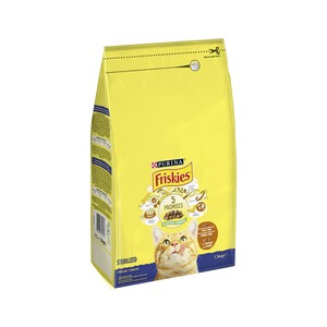 Imagen de FRISKIES Pienso para gatos esterilizados a base de pavo y verduras 1,5 kg.