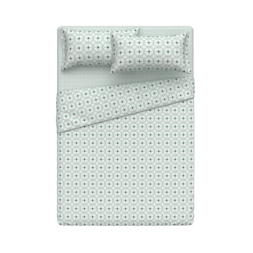 Juego de sábanas de microfibra para cama de 135 cm, ACTUEL. Modelos surtidos, 1 unidad.