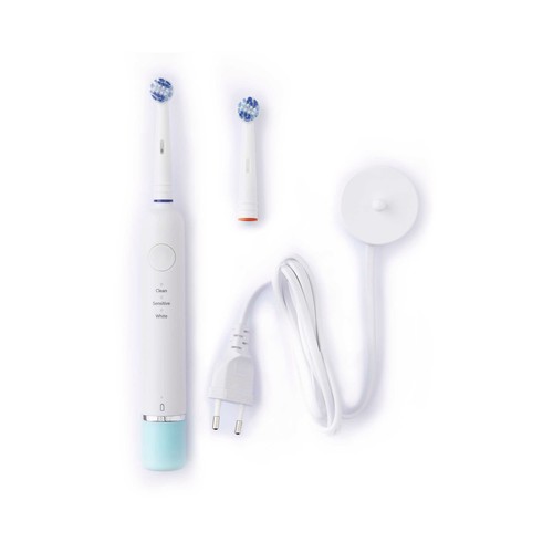 Cepillo de dientes eléctrico QILIVE Q.7202, 3 modos. temporizador, incluye 2 cabezales.