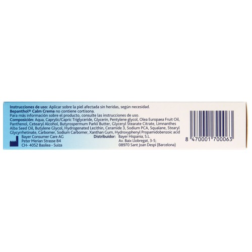 BEPANTHOL Crema calmante sin cortisona, para niños y adultos BEPHANTOL 20 g.