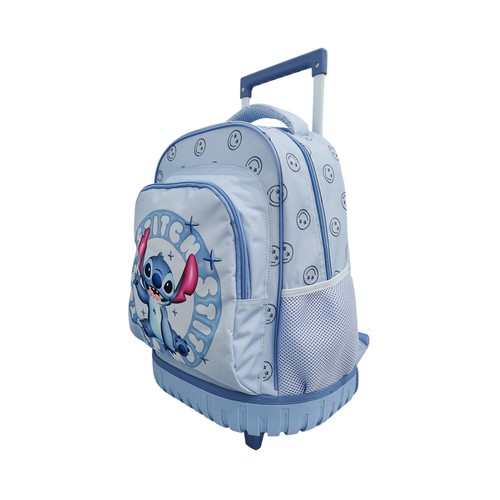 Mochila con ruedas reforzada. STITCH