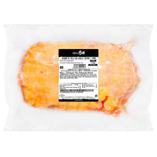 MOIBÓ Redondo de pollo relleno con ciruela, castaña y piñones 700 g.
