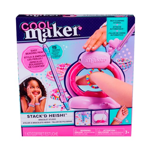 Cool Maker Estudio con cuentas y abalorios para hacer Pulseras Heishi +7 Años SPIN MASTER