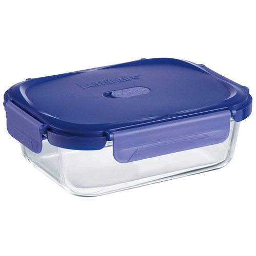 Hermético 152cl borosilicato rectangular, modelo Urban Box LUMINARC