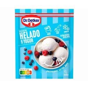 DR.OETKER Preparado de helado sabor yogur 75 g.