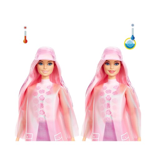 Muñeca BARBIE Color Reveal Serie Lluvia y Brillos, incluye ropa y