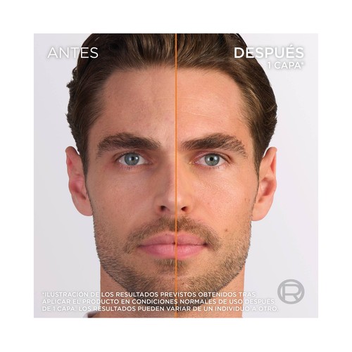 L´ORÉAL PARIS Men expert hydra energetic Gel facial con color, hidratante y efecto buena cara 40 ml.