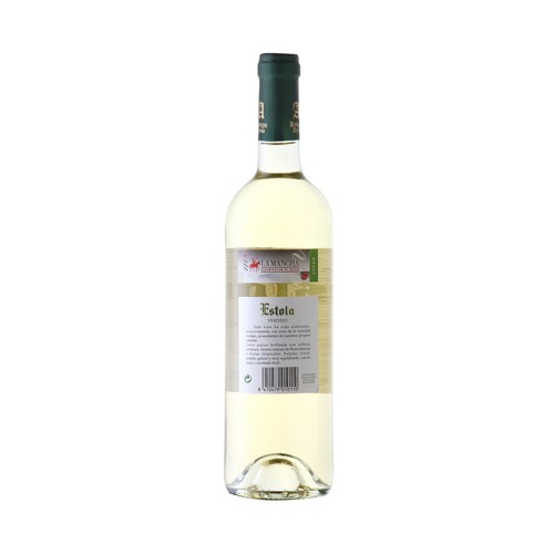 ESTOLA  Vino blanco verdejo con D.O. La Mancha ESTOLA botella de 75 cl.