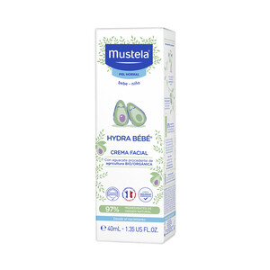 Imagen de MUSTELA Crema facial hidratante para bebé MUSTELA Hydra bebé 40 ml.