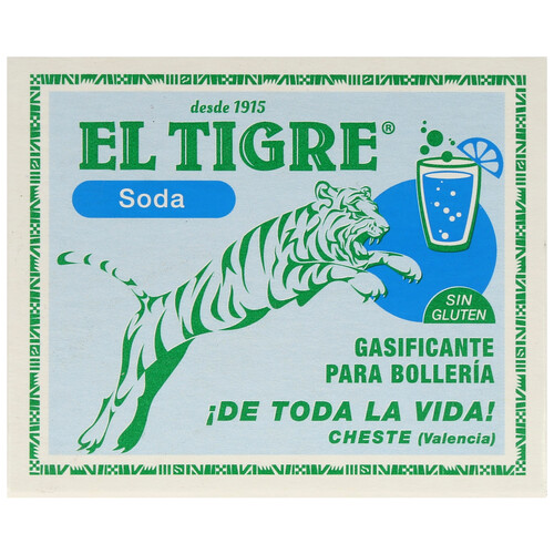 EL TIGRE Soda EL TIGRE 38,4 g.