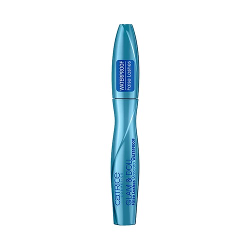 CATRICE Glam & doll false lashes tono 010 Máscara de pestañas waterproof efecto pestañas postizas.