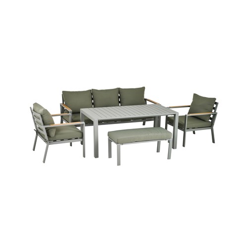 Conjunto de jardín de aluminio, modelo Bratislava, GARDENSTAR