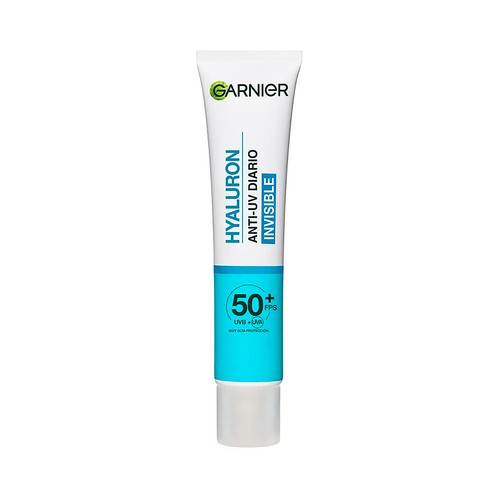 GARNIER Hyaluron invisible Fluido solar (FPS 50+) hidratante 40 ml.