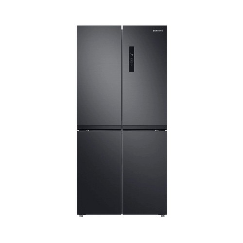 Frigorífico americano 4 puertas 179,3cm SAMSUNG RF48A400E Inox, NO FROST, clasificación energética: E, H: 179,3cm, A: 83,3cm, F: 74cm, capacidad total: 488L.
