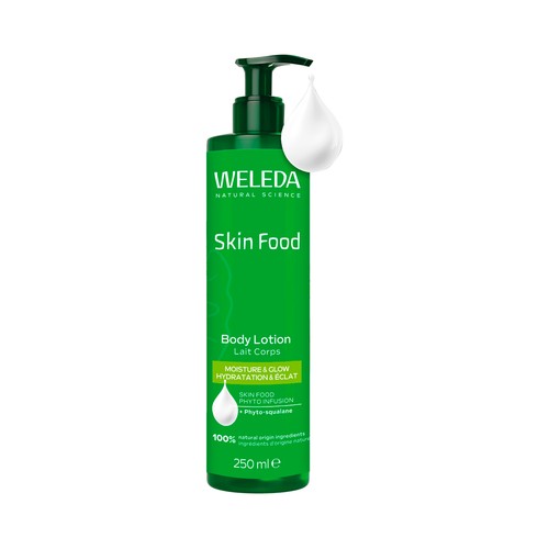 WELEDA Leche corporal nutritiva de rápida absorcion y textura ligera 250 ml