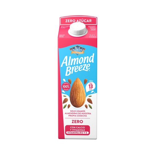 Bebida de almendra sin azúcar ALMOND BREEZE 1 l.