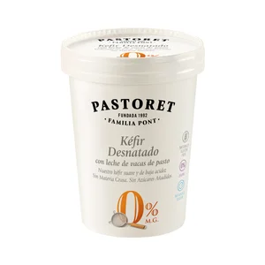 PASTORET Kéfir desnatado (0% materia grasa) de leche de vacas de pasto 500 g.