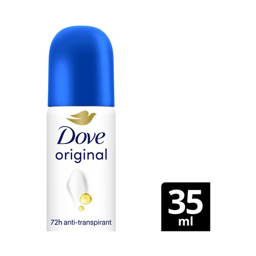 DOVE Original advanced care Desodorante en spray para mujer con protección antitranspirante hasta 72 horas 35 ml.