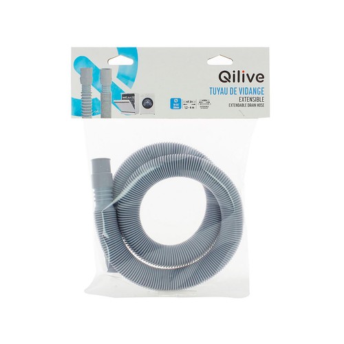 Manguera de desagüe extensible QILIVE 600123050, hasta 4m