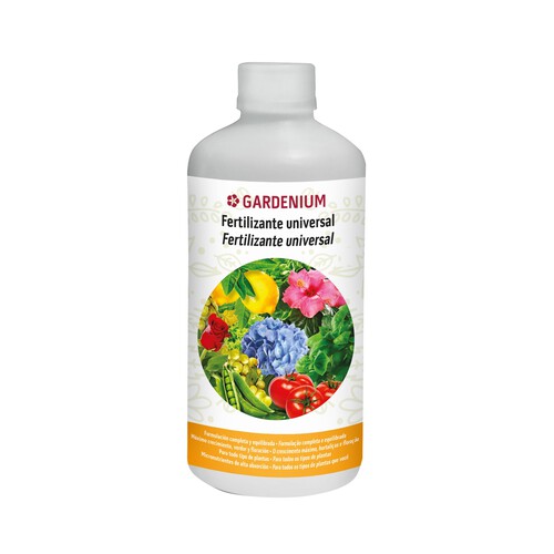 Fertilizante líquido universal GARDENIUM 1 litro.