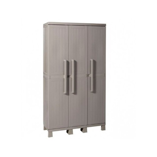 El armario WOOD MIDI de tres puertas es una solución versátil y práctica para organizar los utensilios del hogar. WOOD MIDI.