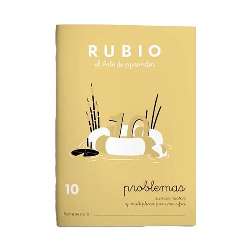 Expo 1 2 3 Rubio. Problemas 10, cuaderno de actividades. Rubio
