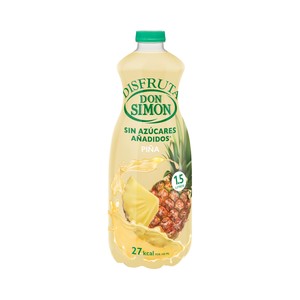 DON SIMON Néctar sin azúcar añadido de piña DON SIMON DISFRUTA botella de 1,5 l.