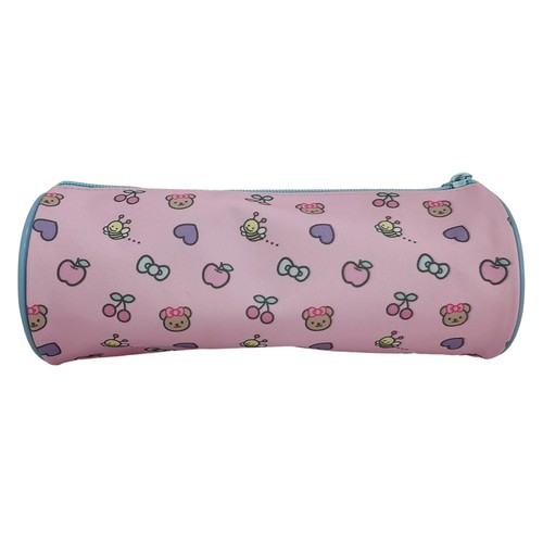 Estuche portatodo redondo 1 compartimento. HELLO KITTY